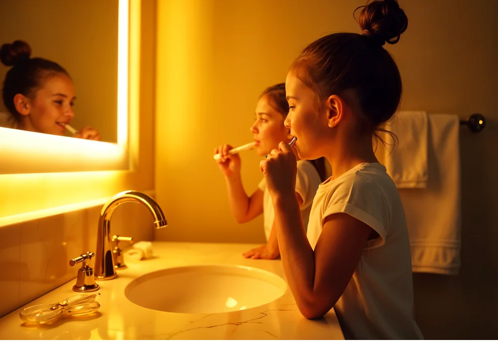 makeup vanity lighted mirror