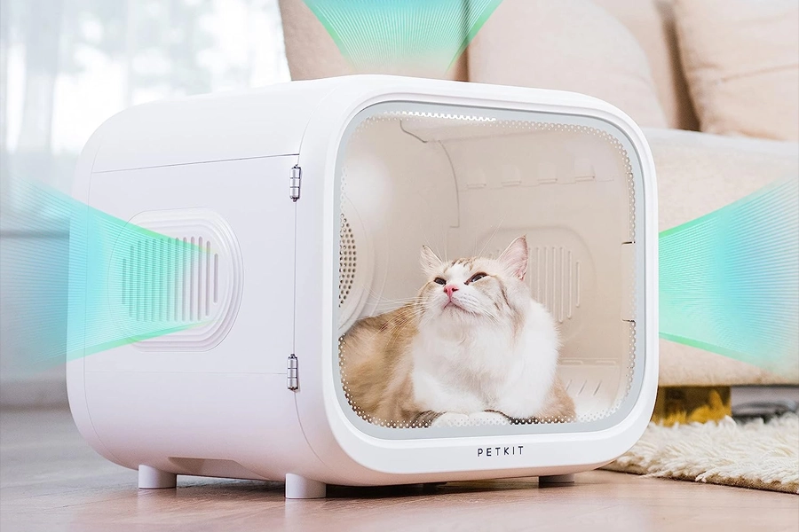 dog hair drying box