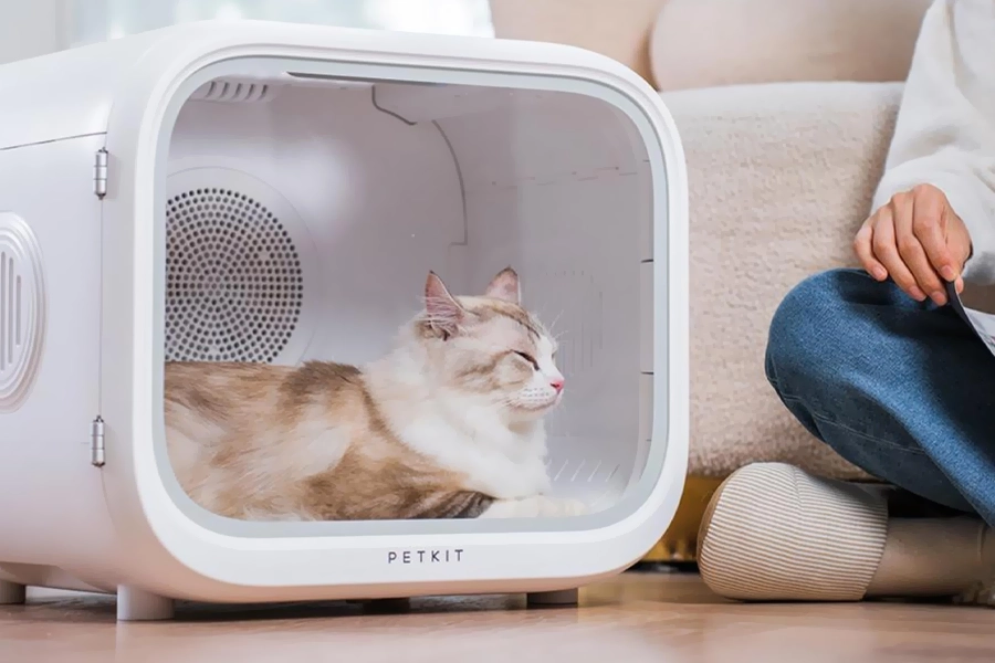 home run pet drying box