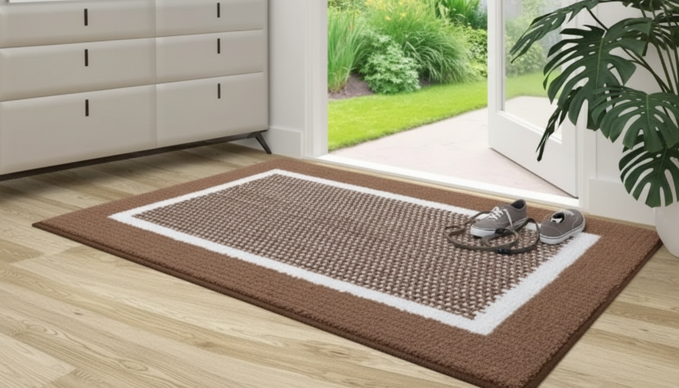 Absorbent Non-Slip Indoor Mat for Entryway & Kitchen