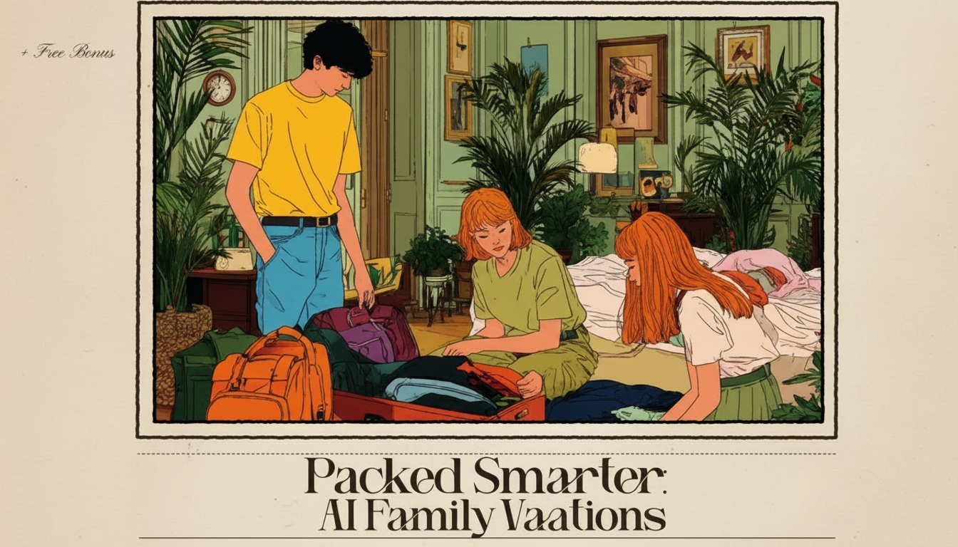 AI Packing System for Family Vacations (Less Stress, Fewer Misses)