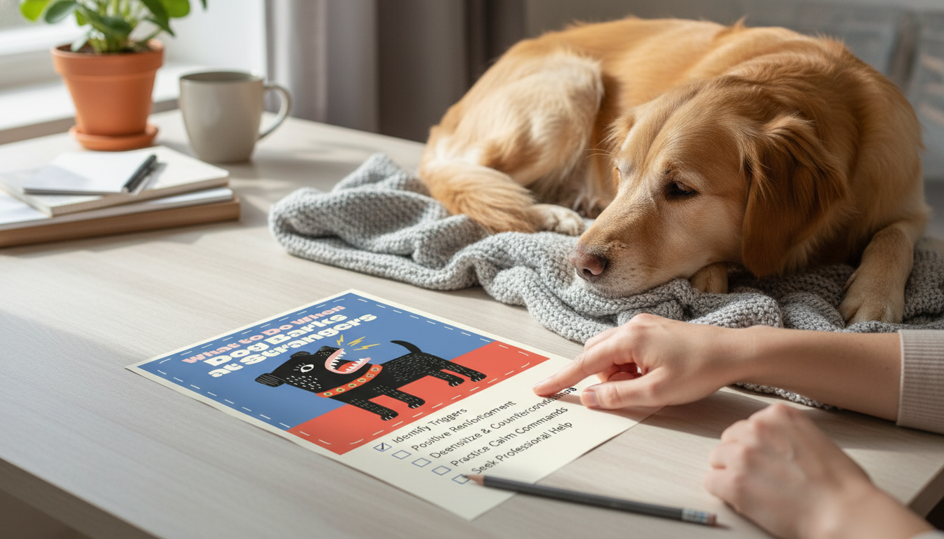 Dog Barking at Strangers: Calm Plan & Printable Checklist