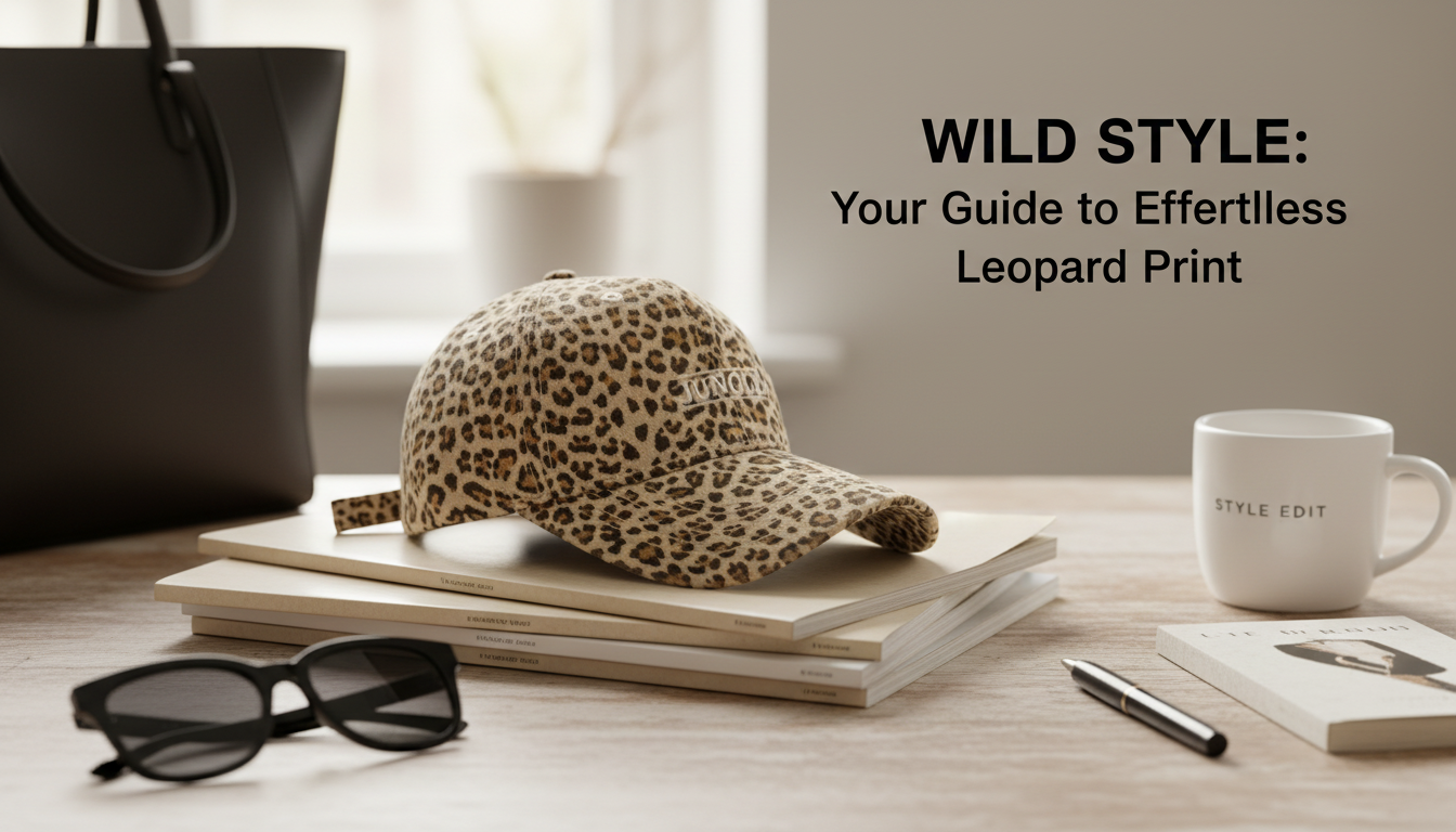 Leopard Print Embroidered Baseball Cap: Year-Round Style