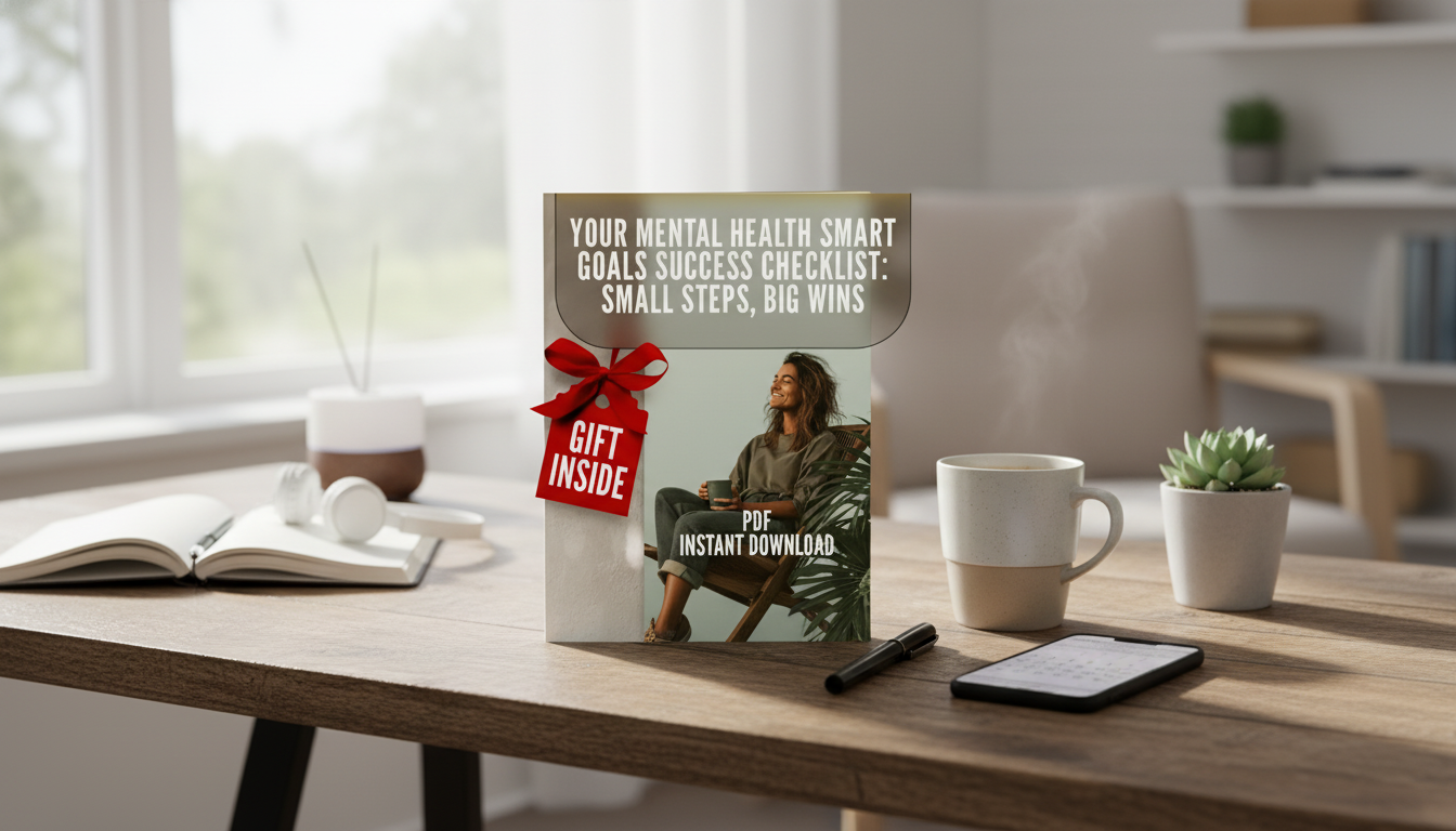 Mental Health SMART Goals Checklist: 7-Day Momentum