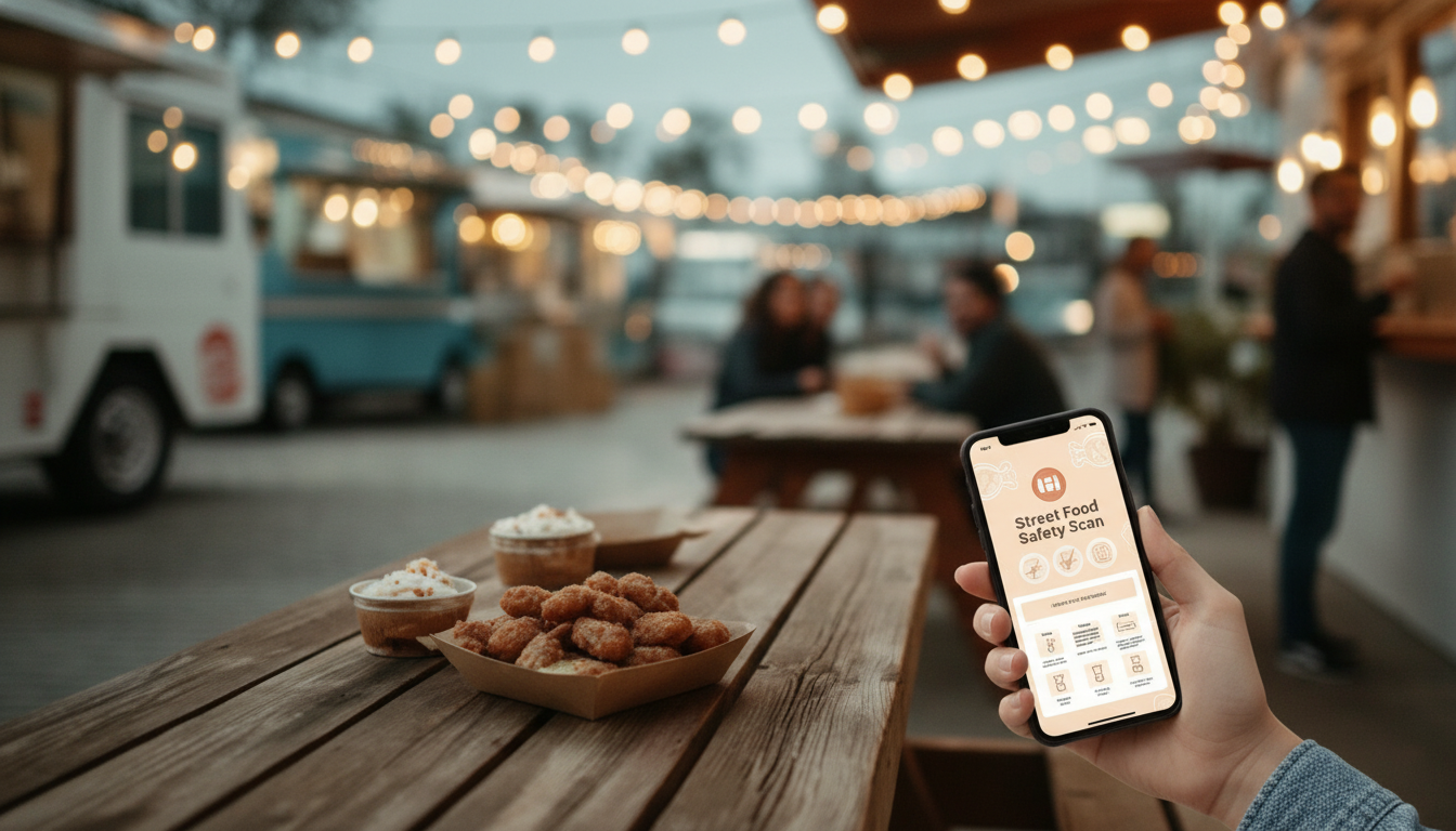 Street Food Safety: 30-Second Scan + Smart Ordering