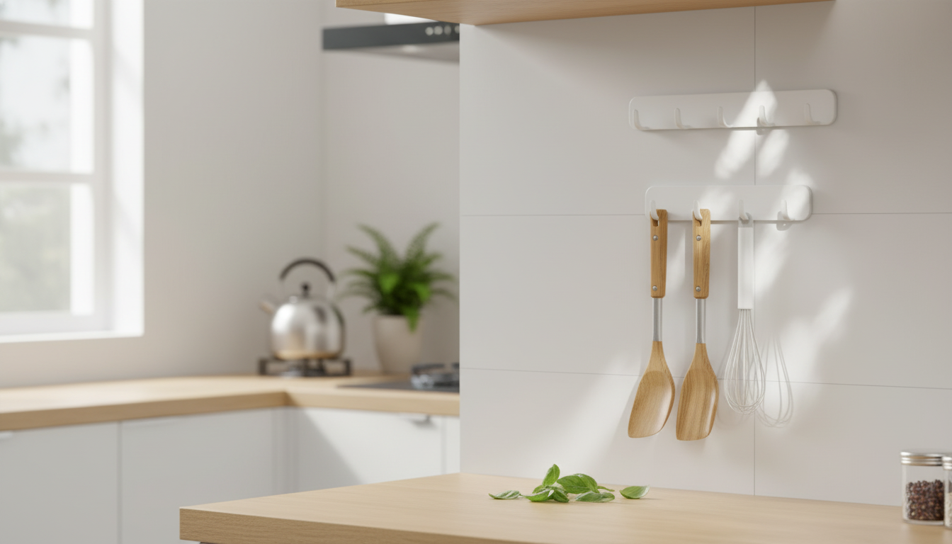 Traceless Wall Hooks: Clean, Drill-Free Storage