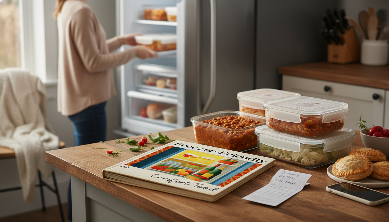 Freezer Comfort Meals: Make-Ahead Dinners for Busy Weeks