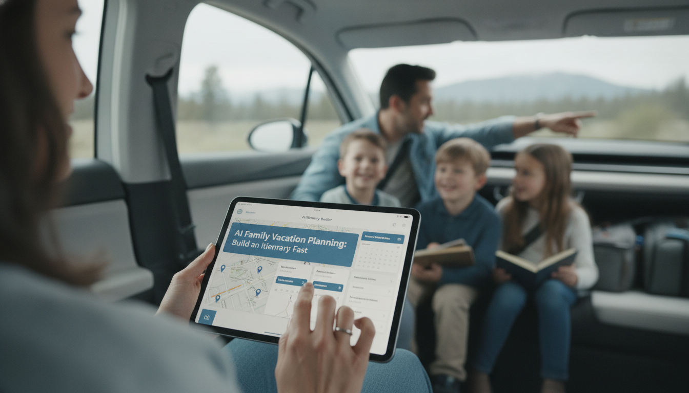 AI Family Vacation Planning: Build an Itinerary Fast