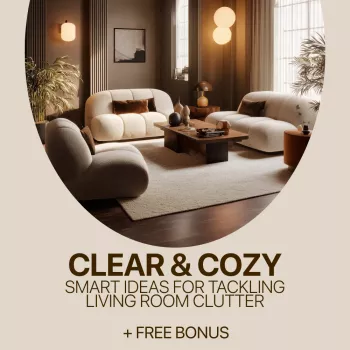 15-Minute Living Room Declutter Plan That Actually Sticks