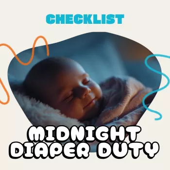 2-Minute Night Diaper Changes: Calm Routine & Setup