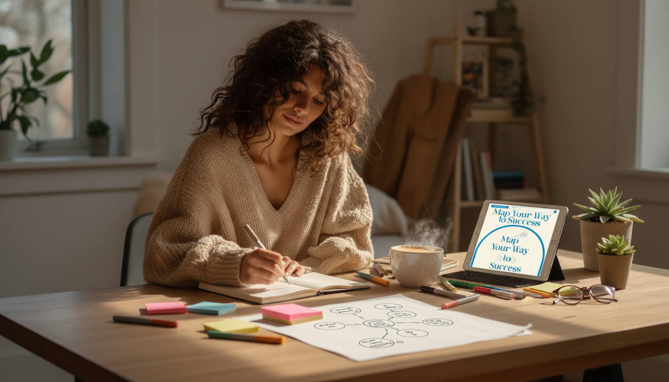 Map Out Life Goals With a Mind Map and Weekly Steps